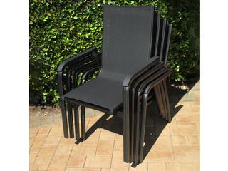 Kettler Basic Plus Grey Grey Aluminum Dining Set