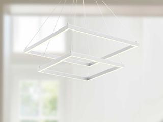 Kuzco Lighting Piazza White Chandelier