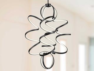 Kuzco Lighting Synergy Black Chandelier