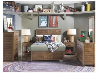 Legacy Classic Summer Camp Tree House Brown Dresser Mirror Rectangular