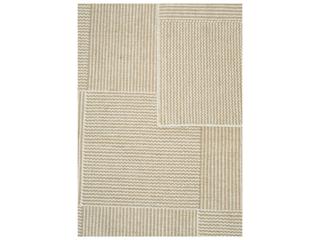 Linie Design Geometric White Area Rug