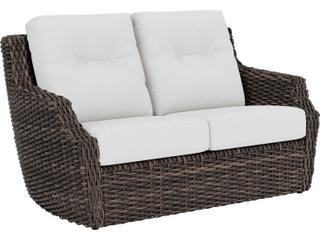 Largo Wicker Patio Loveseat