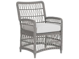 Mackinac Wicker Patio Dining Arm Chair