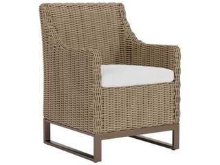 Milan Wicker Outdoor Dining Arm Chair