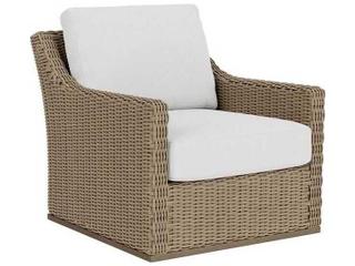 Milan Wicker Swivel Glider Outdoor Patio Lounge Chair