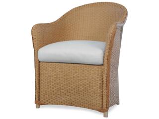 Weekend Retreat Wicker Outdoor Patio Dining Arm Chair