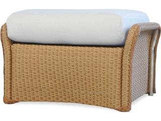 Weekend Retreat Wicker Outdoor Ottoman