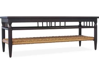 Low Country Aluminum Rectangular Outdoor Patio Coffee Table