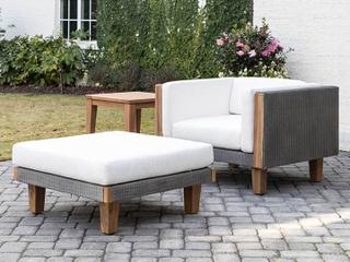 Lloyd Flanders Catalina Wicker Cushion Outdoor Lounge Set