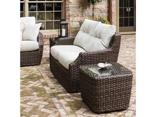 Lloyd Flanders Largo Wicker Cushion Patio Lounge Set