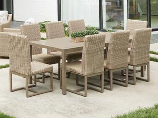 Lloyd Flanders Milan Wicker Outdoor Dining Set