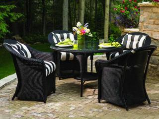 Lloyd Flanders Reflections Wicker Patio Dining Set