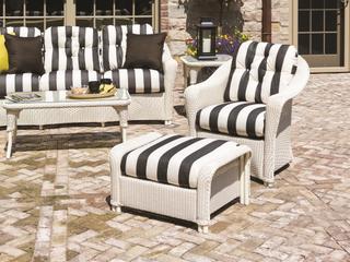 Lloyd Flanders Reflections Wicker Outdoor Patio Lounge Set