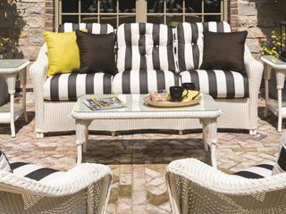 Lloyd Flanders Reflections Wicker Patio Lounge Set