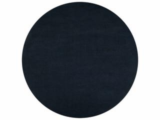 Mystique Wool Hand Loomed Area Rug in Dark Blue