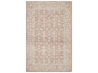 Sicily Bordered Area Rug Hand-Tufted Wool