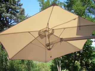 floor mounted patio umbrella Three Pack Stands With Seven And A Half Inch Sleeve And Center Cap For One And A Half To One And Three Quarter Inch Center Our cantilever outdoor umbrella combines the courtyard and outdoor dining table into a cool and comfortable space GRAND Patio 11 ft 12