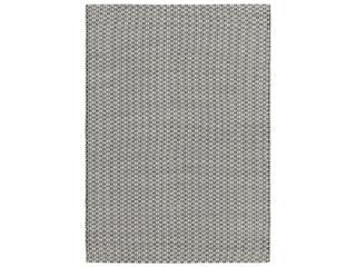 Rhythm Handwoven Geometric Area Rug with Wool and Viscose Blend