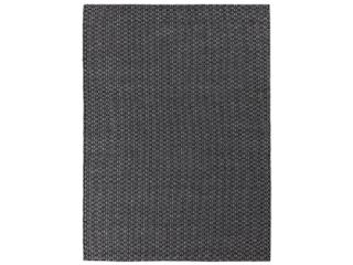 Rhythm Geometric Handwoven Area Rug in Wool Viscose Blend