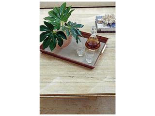 Lexington Laurel Canyon Square Stone Coffee Table
