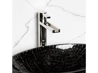 Maestro BathNobilezza Luxury Waterfall Bathroom Faucet  Polished Nickel
