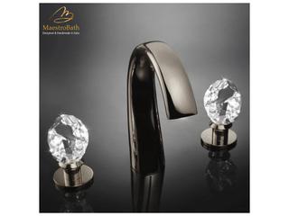 Lucente Luxury 3-Hole Bathroom Faucet