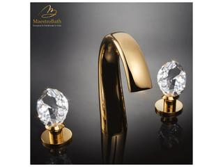 Lucente Luxury 3-Hole Bathroom Faucet