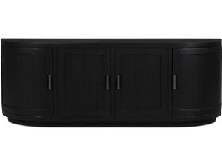 Nicola 71" Media Cabinet Black
