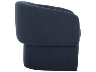 Moe's Home Franco Blue Fabric Accent Chair