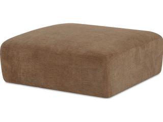Matina Taupe Upholstered Ottoman
