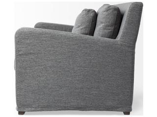 Mercana Denly III 38 X 38.25 X 34.5 Castlerock Gray Slipcover Upholstered Arm Chair