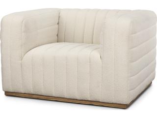 Mercana Ricciardo Cream Boucle Upholstered Arm Chair
