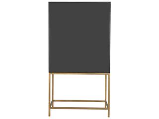 Moe's Home Mako Oak Wood Grey Bar Cabinet