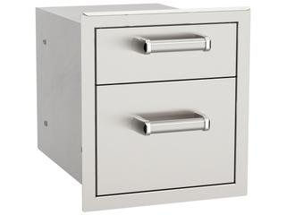 Fire Magic Flush Double Drawer