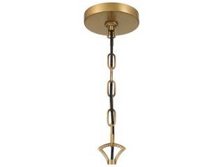 Minka Lavery Miller 6-Light Legacy Brass Sand Coal Candelabra Chandelier