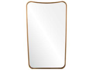Antiqued Light Bronze Wall Mirror