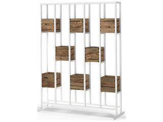 Aiko Teak Aluminum Planter Rack