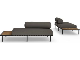 MamaGreen Albatross 304 Stainless Steel Sectional Right Hand Outdoor Loveseat
