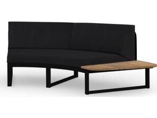 MamaGreen Babbo Aluminum Cushion Outdoor Patio Loveseat