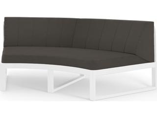 MamaGreen Babbo Aluminum Cushion Outdoor Loveseat