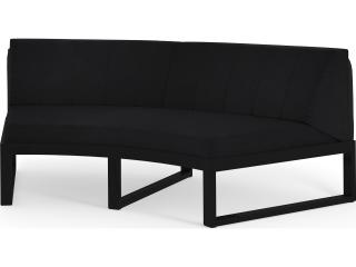 MamaGreen Babbo Aluminum Cushion Outdoor Loveseat