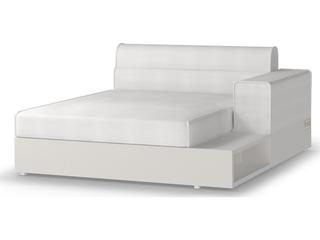 MamaGreen Boulevard Aluminum Left Hand Outdoor Patio Chaise Lounge