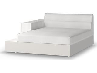 MamaGreen Boulevard Aluminum Right Hand Patio Chaise Lounge