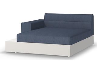 MamaGreen Boulevard Aluminum Right Hand Patio Chaise Lounge