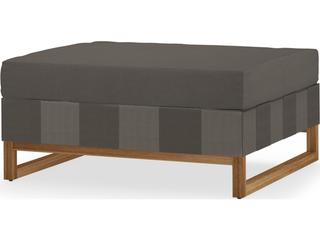MamaGreen Ekka Wicker Cushion Outdoor Patio Ottoman