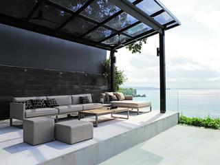Mamagreen Mono Aluminum Cushion Patio Lounge Set