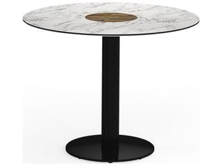 MamaGreen Stizzy Aluminum Round Patio Bistro Table