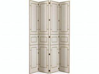 Mondrian 4 Panel Room Divider Folding Screen