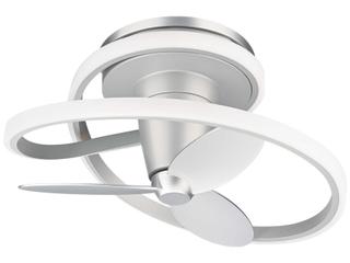 Veloce Fandelier Smart Ceiling Fan Titanium Silver