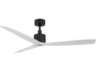 Spinster 60 Inch Smart Ceiling Fan Matte Black and Matte White